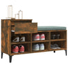 Stella Homewares Shoe Cabinet Smoked Oak 102x36x60 cm Engineered Wood
