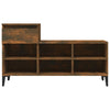 Stella Homewares Shoe Cabinet Smoked Oak 102x36x60 cm Engineered Wood