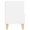 Stella Homewares Bedside Cabinet White 40x35x50 cm