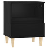 Stella Homewares Bedside Cabinet Black 40x35x50 cm
