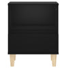 Stella Homewares Bedside Cabinet Black 40x35x50 cm