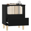 Stella Homewares Bedside Cabinets 2 pcs Black 40x35x50 cm