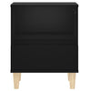 Stella Homewares Bedside Cabinets 2 pcs Black 40x35x50 cm