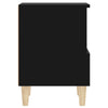 Stella Homewares Bedside Cabinets 2 pcs Black 40x35x50 cm