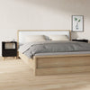 Stella Homewares Bedside Cabinets 2 pcs Black 40x35x50 cm