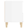 Stella Homewares Bedside Cabinets 2 pcs High Gloss White 40x35x50 cm