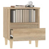 Stella Homewares Bedside Cabinets 2 pcs Sonoma Oak 40x35x50 cm