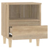 Stella Homewares Bedside Cabinets 2 pcs Sonoma Oak 40x35x50 cm