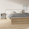Stella Homewares Bedside Cabinets 2 pcs Concrete Grey 40x35x50 cm