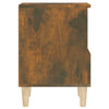 Stella Homewares Bedside Cabinets 2 pcs Smoked Oak 40x35x50 cm