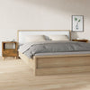 Stella Homewares Bedside Cabinets 2 pcs Smoked Oak 40x35x50 cm