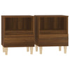 Stella Homewares Bedside Cabinets 2 pcs Brown Oak 40x35x50 cm
