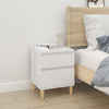 Stella Homewares Bedside Cabinets 2 pcs White 40x35x50 cm