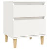 Stella Homewares Bedside Cabinets 2 pcs White 40x35x50 cm