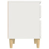 Stella Homewares Bedside Cabinets 2 pcs White 40x35x50 cm
