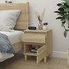 Stella Homewares Bedside Cabinet Sonoma Oak 40x35x50 cm