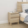 Stella Homewares Bedside Cabinet Sonoma Oak 40x35x50 cm