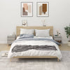 Stella Homewares Bedside Cabinets 2 pcs Concrete Grey 40x35x50 cm