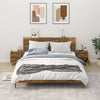 Stella Homewares Bedside Cabinets 2 pcs Smoked Oak 40x35x50 cm