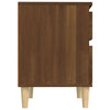 Stella Homewares Bedside Cabinets 2 pcs Brown Oak 40x35x50 cm