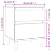 Stella Homewares Bedside Cabinets 2 pcs Brown Oak 40x35x50 cm