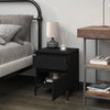 Stella Homewares Bedside Cabinet Black 40x35x50 cm