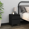 Stella Homewares Bedside Cabinets 2 pcs Black 40x35x50 cm