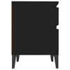 Stella Homewares Bedside Cabinets 2 pcs Black 40x35x50 cm