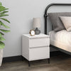 Stella Homewares Bedside Cabinets 2 pcs High Gloss White 40x35x50 cm