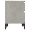 Stella Homewares Bedside Cabinets 2 pcs Concrete Grey 40x35x50 cm