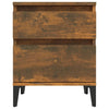 Stella Homewares Bedside Cabinets 2 pcs Smoked Oak 40x35x50 cm