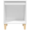 Stella Homewares Bedside Cabinet White 40x35x50 cm Engineered Wood