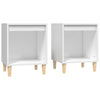 Stella Homewares Bedside Cabinets 2 pcs White 40x35x50 cm