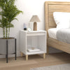 Stella Homewares Bedside Cabinets 2 pcs High Gloss White 40x35x50 cm