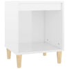 Stella Homewares Bedside Cabinets 2 pcs High Gloss White 40x35x50 cm