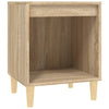 Stella Homewares Bedside Cabinets 2 pcs Sonoma Oak 40x35x50 cm