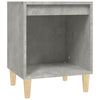 Stella Homewares Bedside Cabinet Concrete Grey 40x35x50 cm