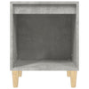 Stella Homewares Bedside Cabinet Concrete Grey 40x35x50 cm