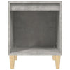 Stella Homewares Bedside Cabinets 2 pcs Concrete Grey 40x35x50 cm