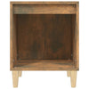 Stella Homewares Bedside Cabinet Smoked Oak 40x35x50 cm