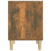 Stella Homewares Bedside Cabinet Smoked Oak 40x35x50 cm
