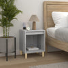 Stella Homewares Bedside Cabinets 2 pcs Grey Sonoma 40x35x50 cm