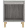 Stella Homewares Bedside Cabinets 2 pcs Grey Sonoma 40x35x50 cm