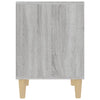 Stella Homewares Bedside Cabinets 2 pcs Grey Sonoma 40x35x50 cm
