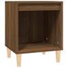 Stella Homewares Bedside Cabinet Brown Oak 40x35x50 cm