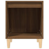 Stella Homewares Bedside Cabinet Brown Oak 40x35x50 cm