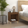 Stella Homewares Bedside Cabinet Brown Oak 40x35x50 cm