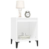 Stella Homewares Bedside Cabinets 2 pcs White 40x35x50 cm