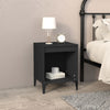 Stella Homewares Bedside Cabinets 2 pcs Black 40x35x50 cm