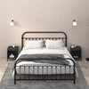 Stella Homewares Bedside Cabinets 2 pcs Black 40x35x50 cm